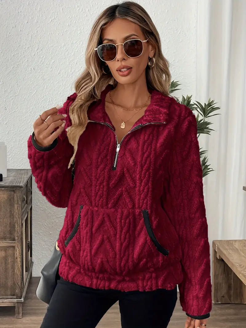 Meliora™ | Classy Fuzzy Sweatshirt