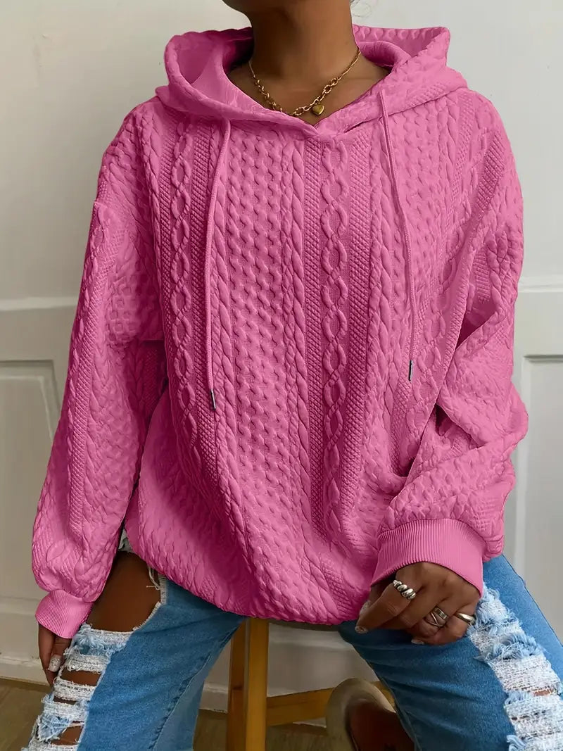 Isadora™ | Jacquard Hooded Sweatshirt