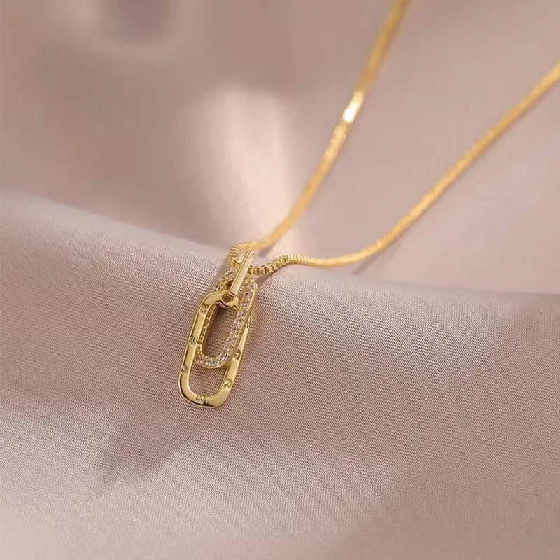 LYNN & CO | S925 Eeuwig Verbonden Cirkel Ketting