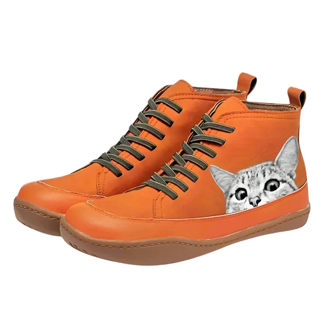Xanthe™ | Leather Ankle Boots