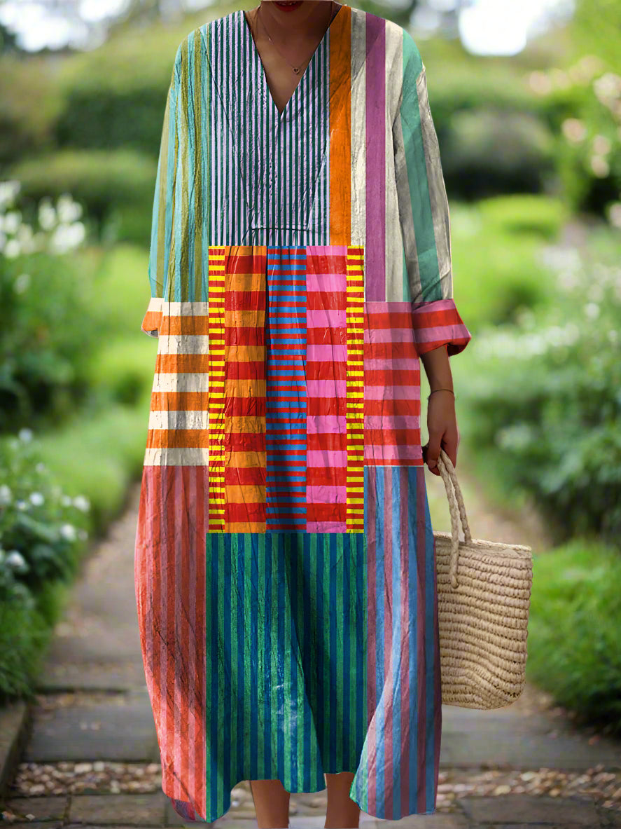 Elsie™ | Timeless Geometric Art Dress