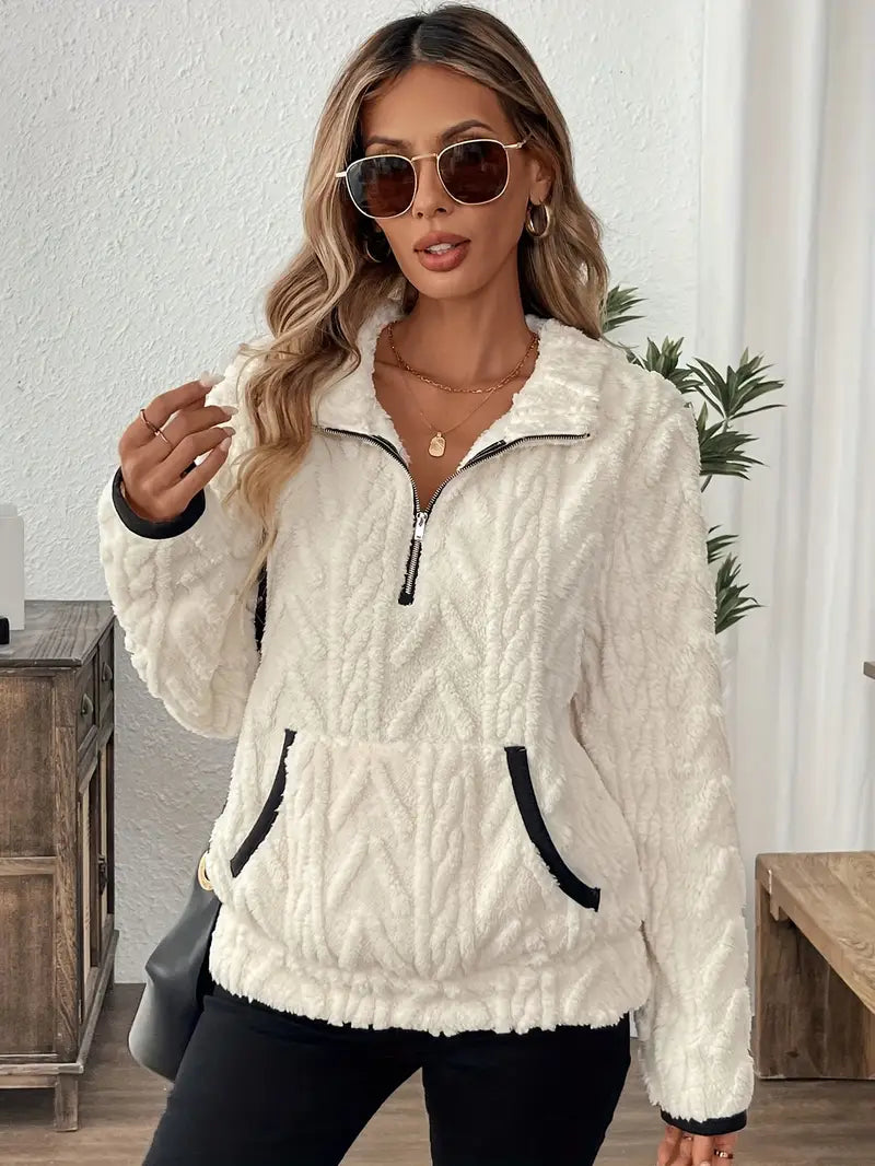 Meliora™ | Classy Fuzzy Sweatshirt