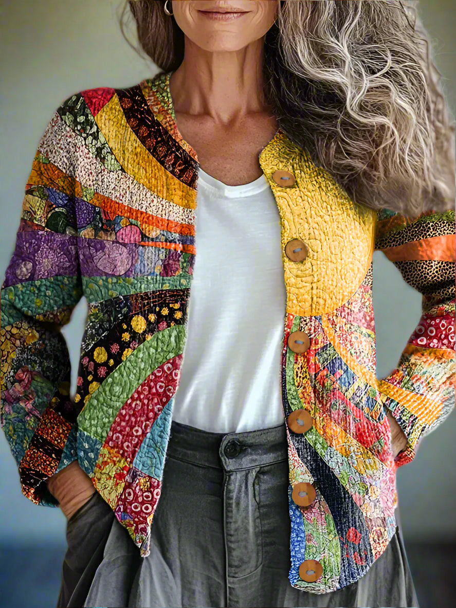 Henrietta™ | Patchworked Cardigan