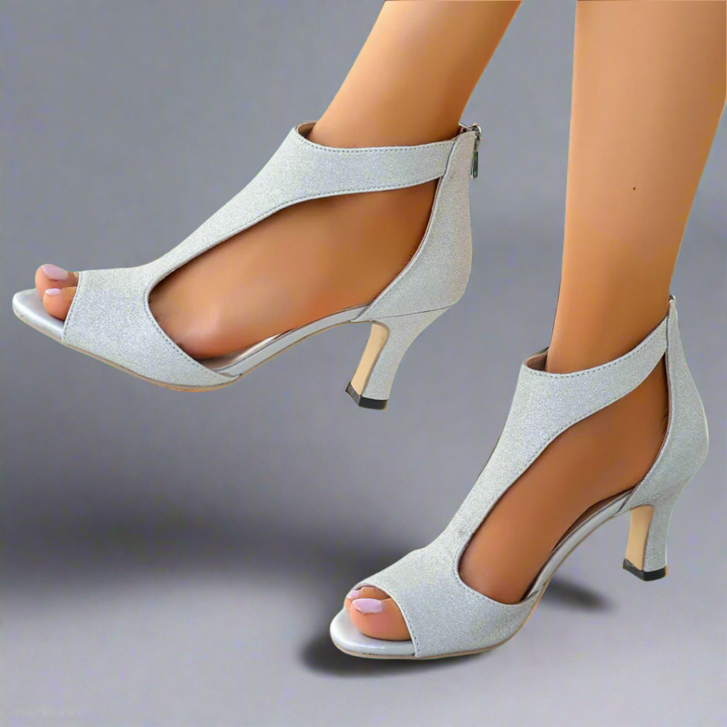 Jorelle™ | Two-Tone Elegant Sandals