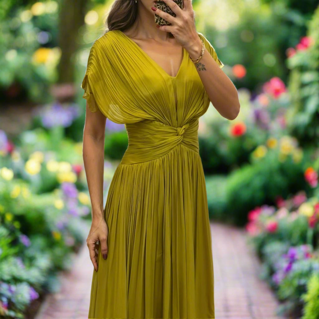 Nerys™ | Timeless Pleated Maxi