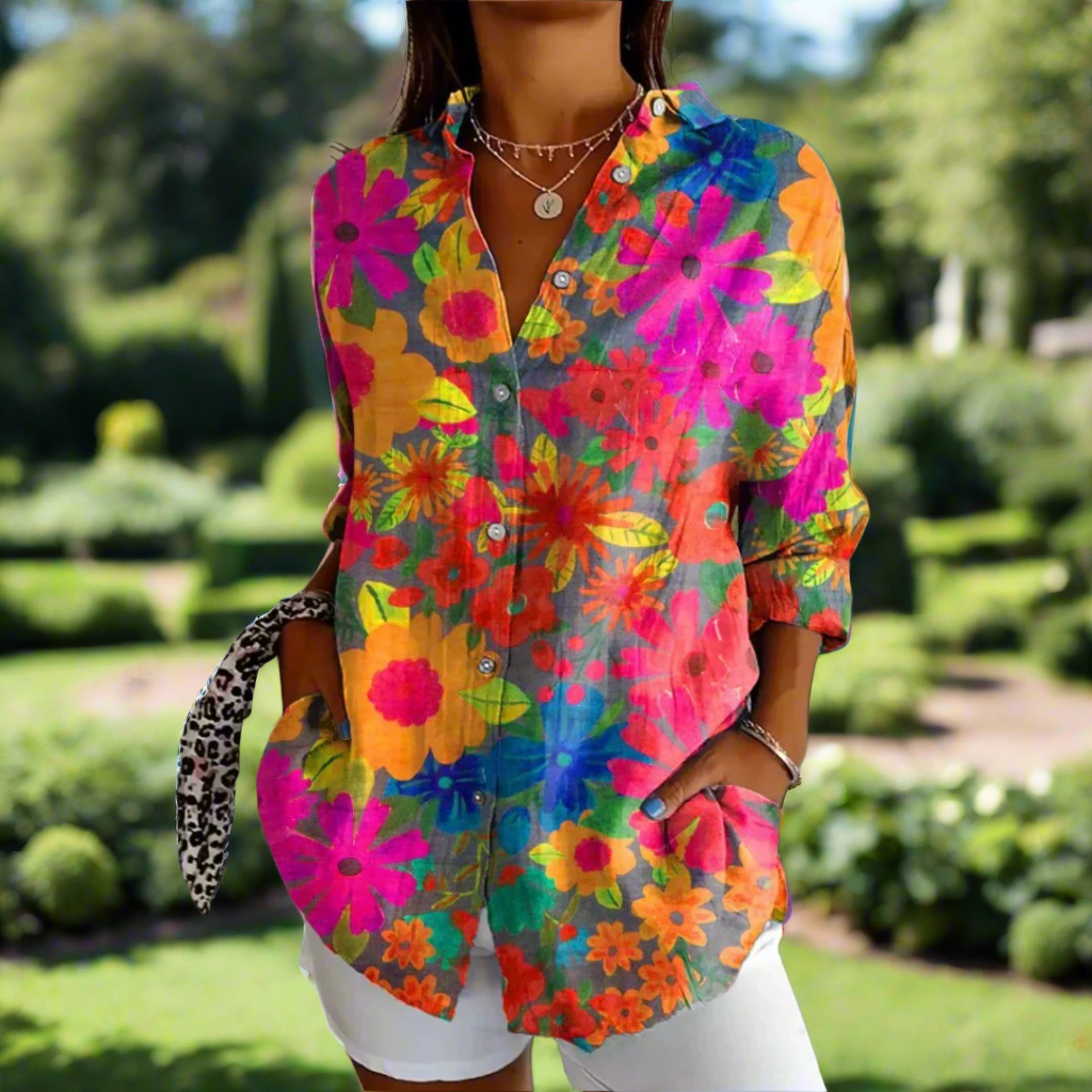 Paula™ | Luxe Vintage Style Blouse