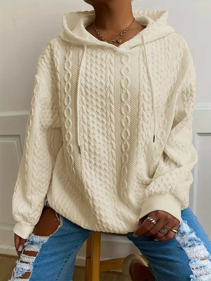 Isadora™ | Jacquard Hooded Sweatshirt