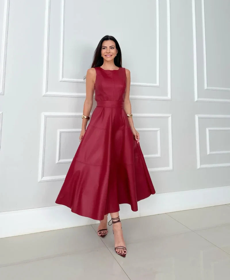 Fianna™ | Elegant Midi Dress