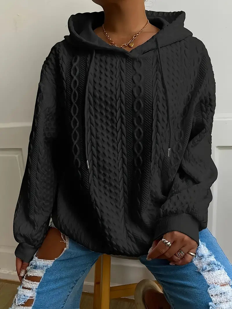 Isadora™ | Jacquard Hooded Sweatshirt
