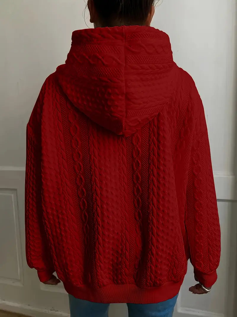 Isadora™ | Jacquard Hooded Sweatshirt