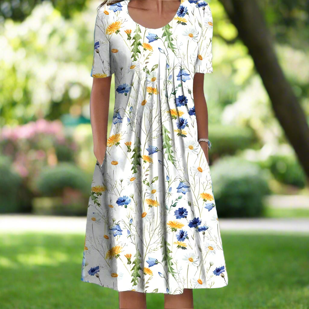 Rihanna™ | Soft Fit Cotton Midi Dress