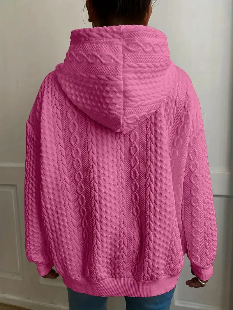 Isadora™ | Jacquard Hooded Sweatshirt