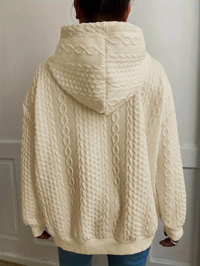 Isadora™ | Jacquard Hooded Sweatshirt