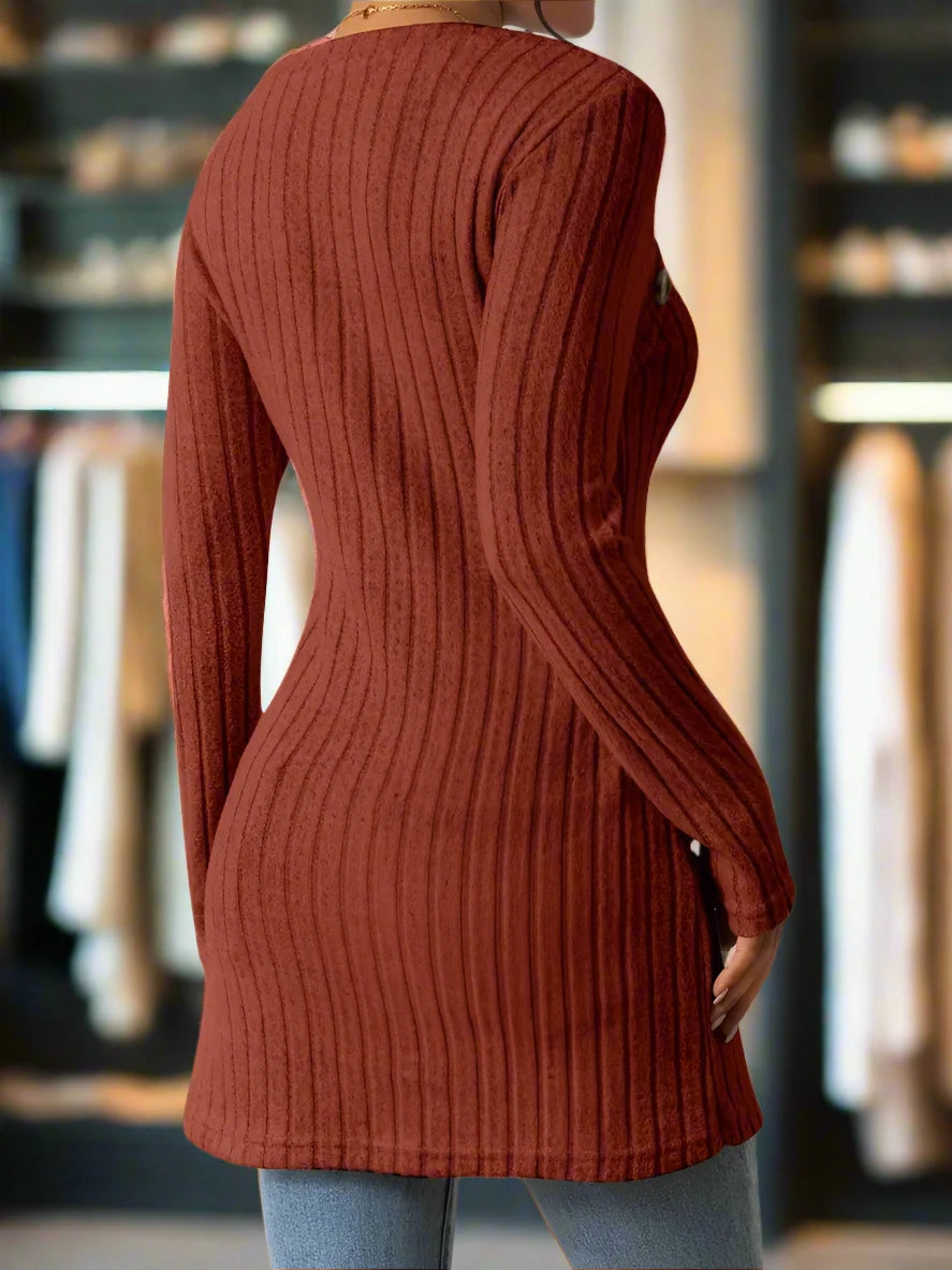 Georgia™ | Asymmetrisch geribd top