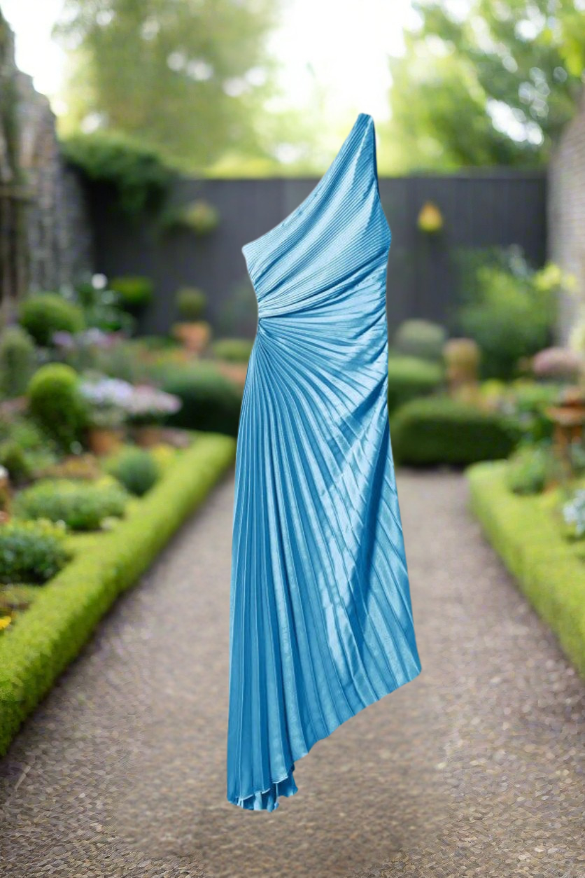 Pyrra™ | Flowing Single Strap Midi Dress