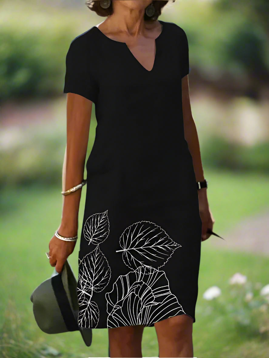 Rosie™ | Graceful V-Line Dress