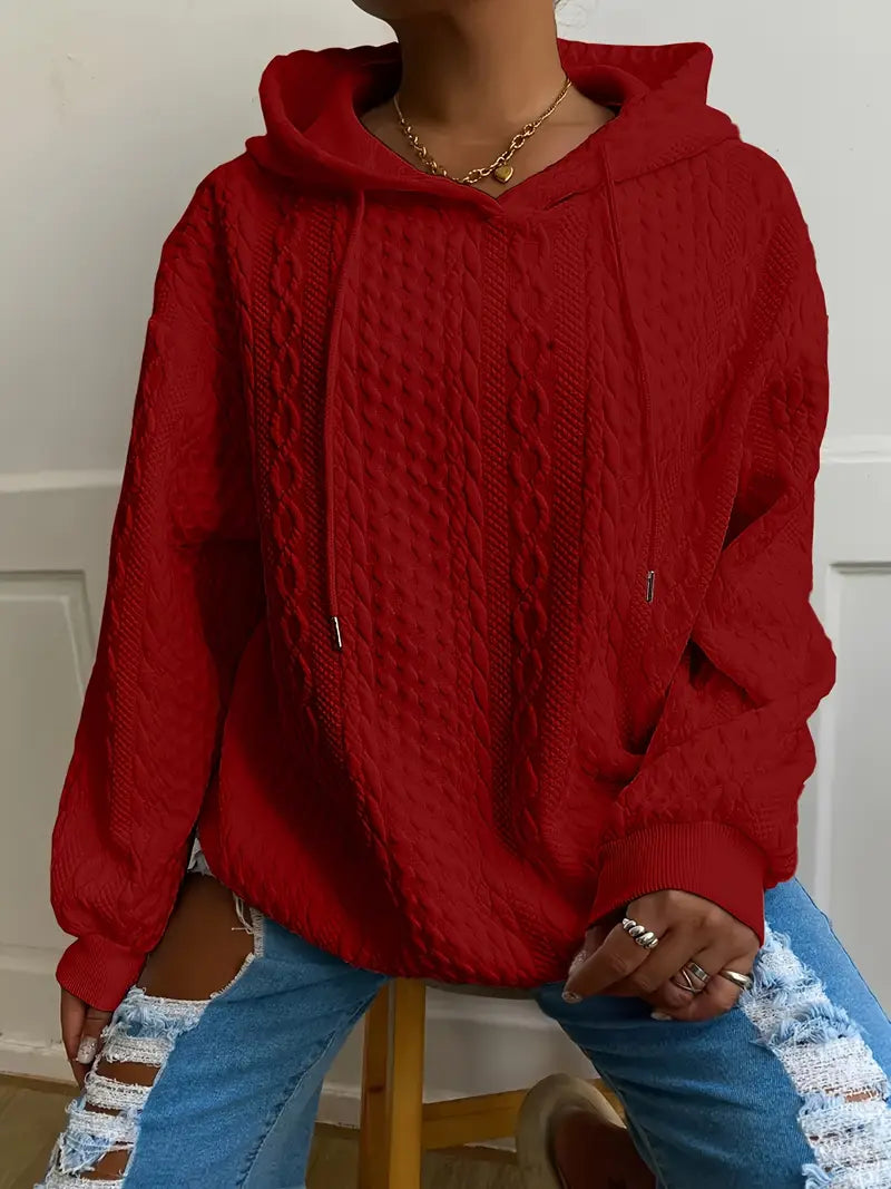 Isadora™ | Jacquard Hooded Sweatshirt