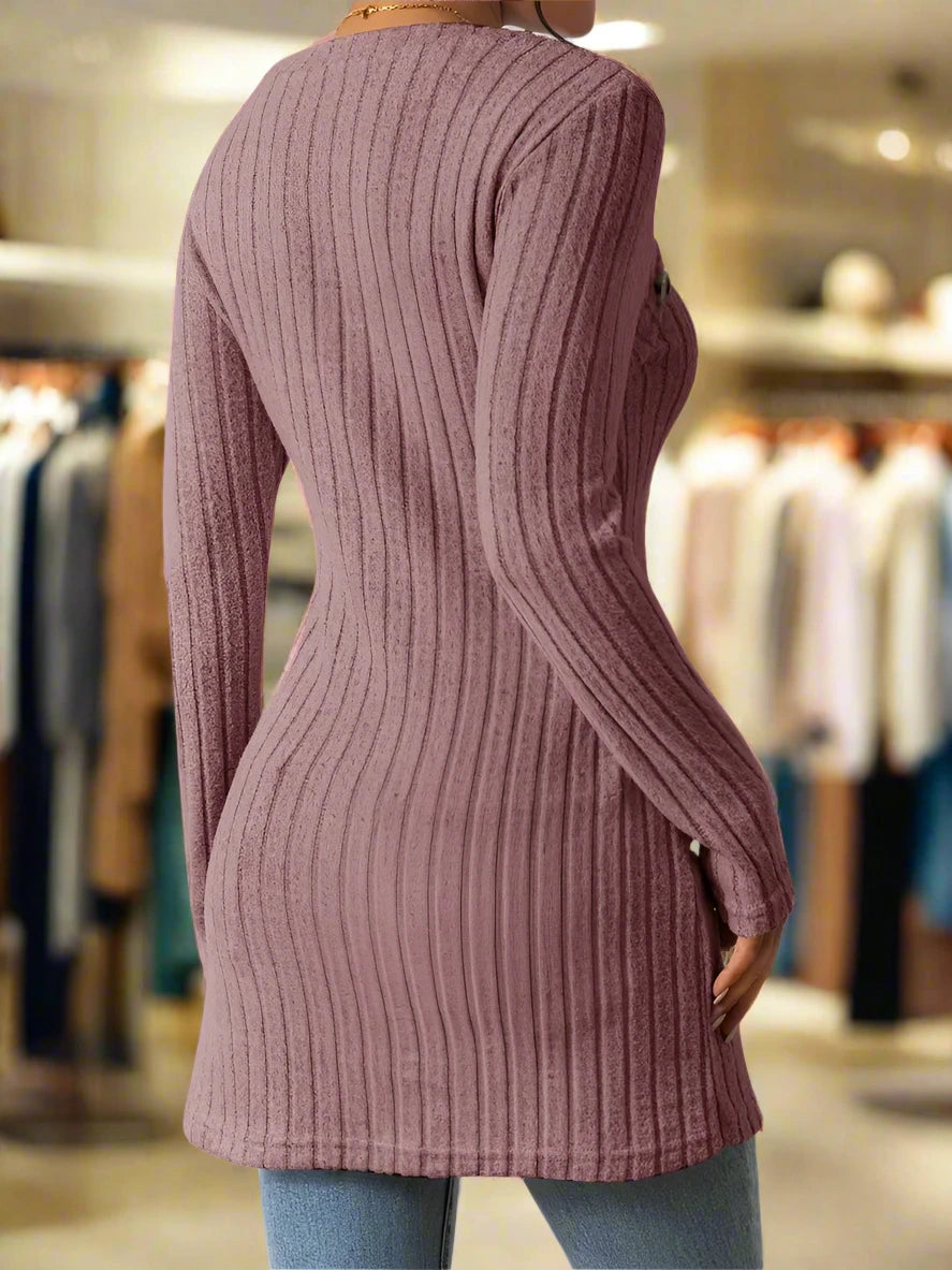 Georgia™ | Asymmetrisch geribd top