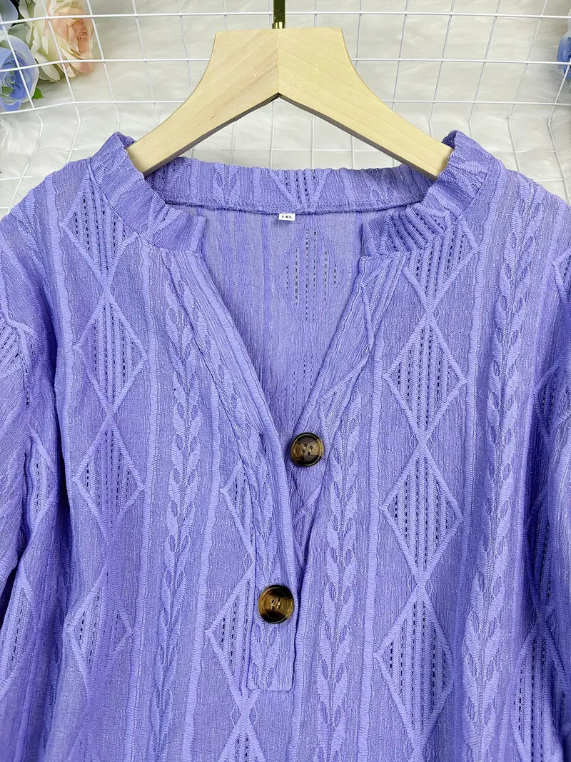 Zafrina™ | Elegant V-Neck T-Shirt
