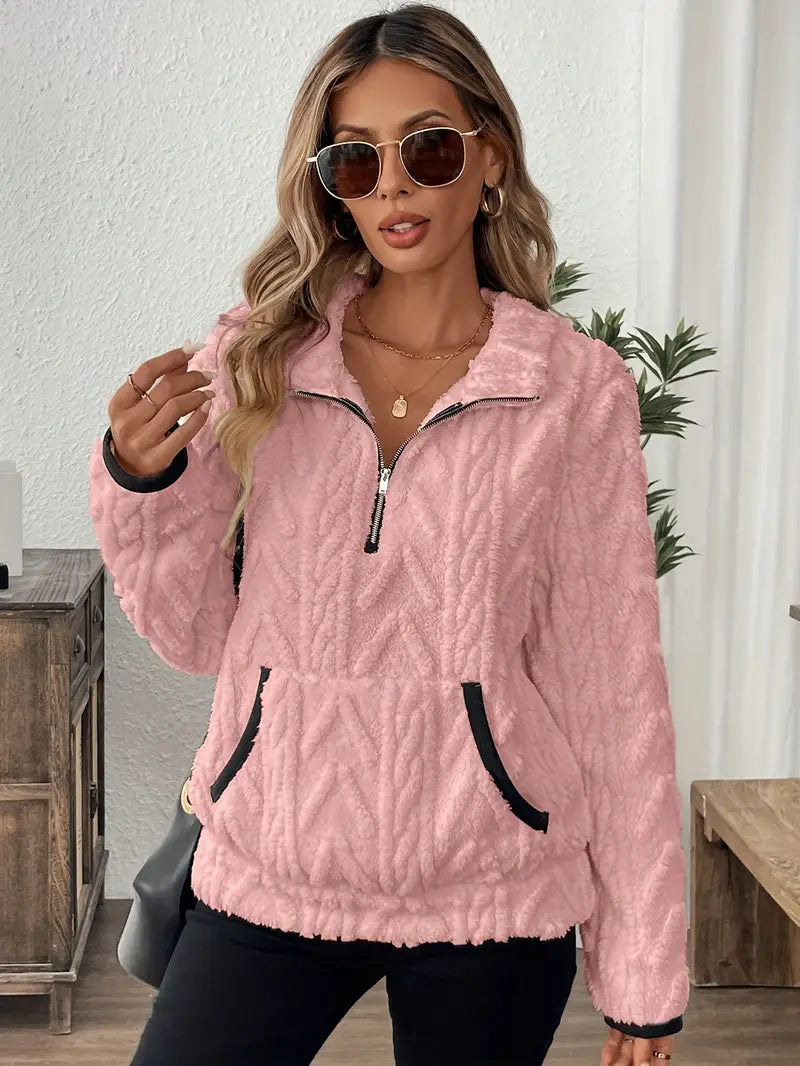 Meliora™ | Classy Fuzzy Sweatshirt