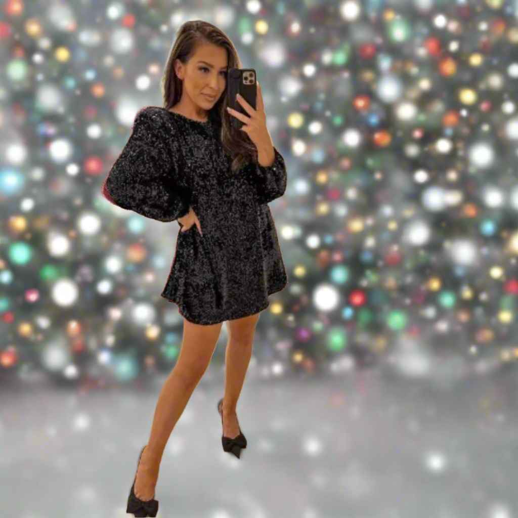 Eisia™ | Glitterjurk