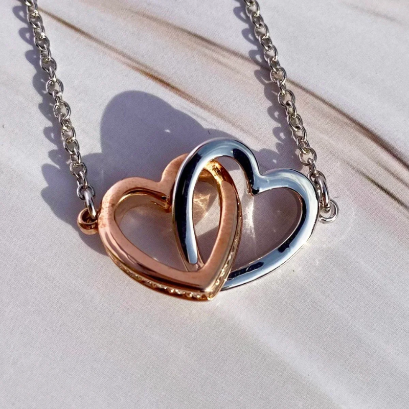 LYNN & CO | Dochter's Liefde - Zilveren Harten Ketting