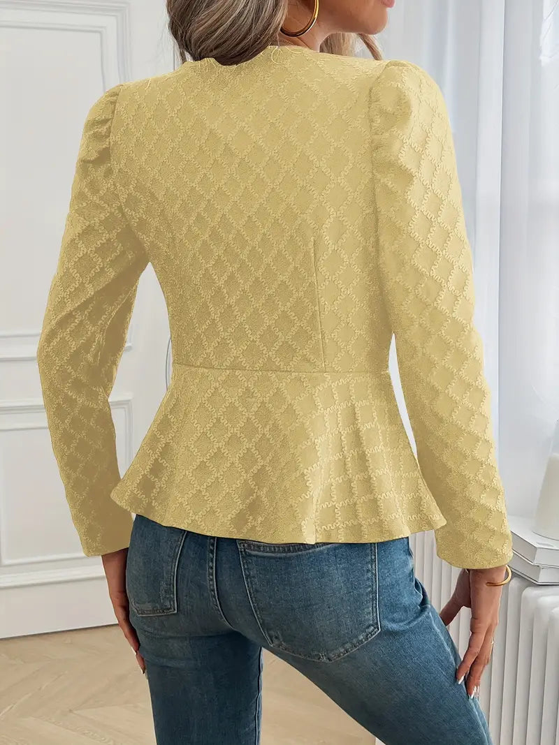 Yvaine™ | Quilted Zip-Up Jacket