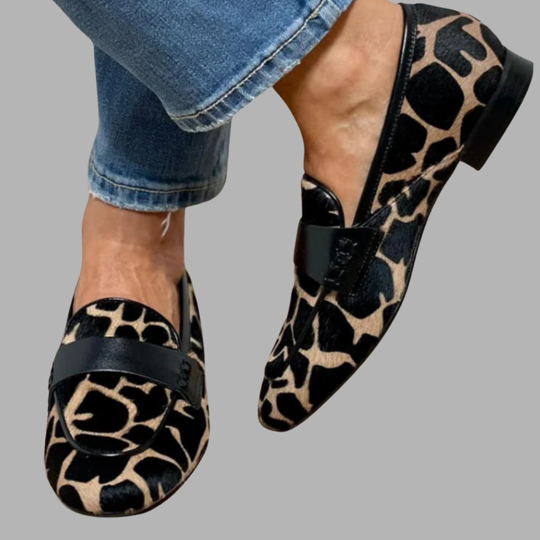 Azura™ | Premium Animal-Print Loafer