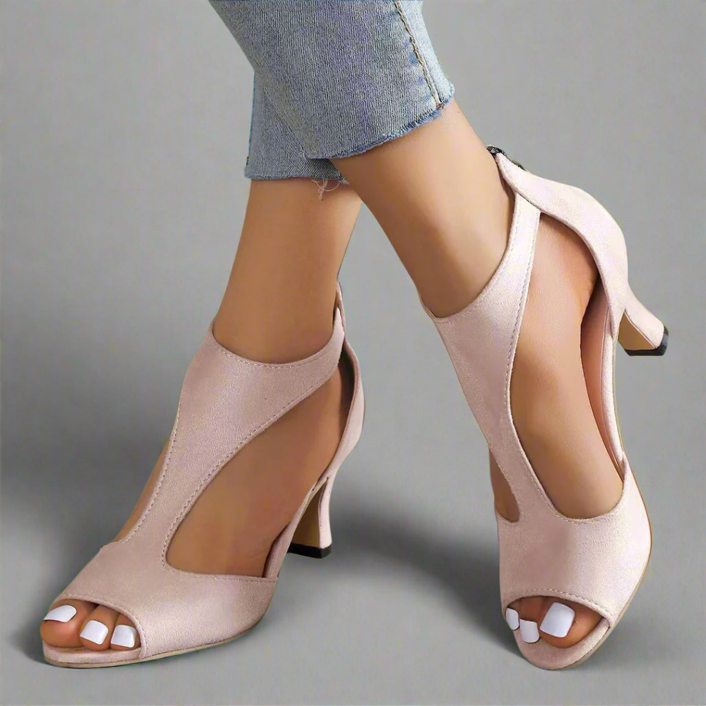 Jorelle™ | Two-Tone Elegant Sandals