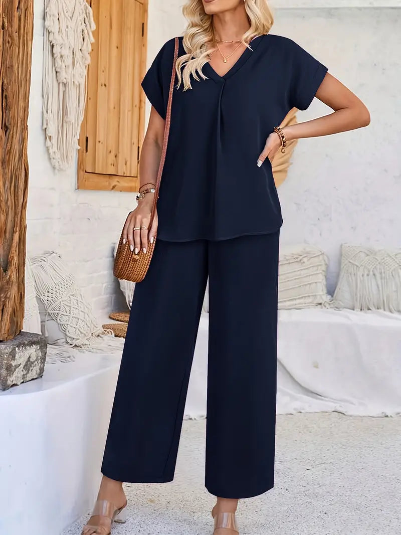 Fieya™ | Vibrant Comfort Two-Piece Set