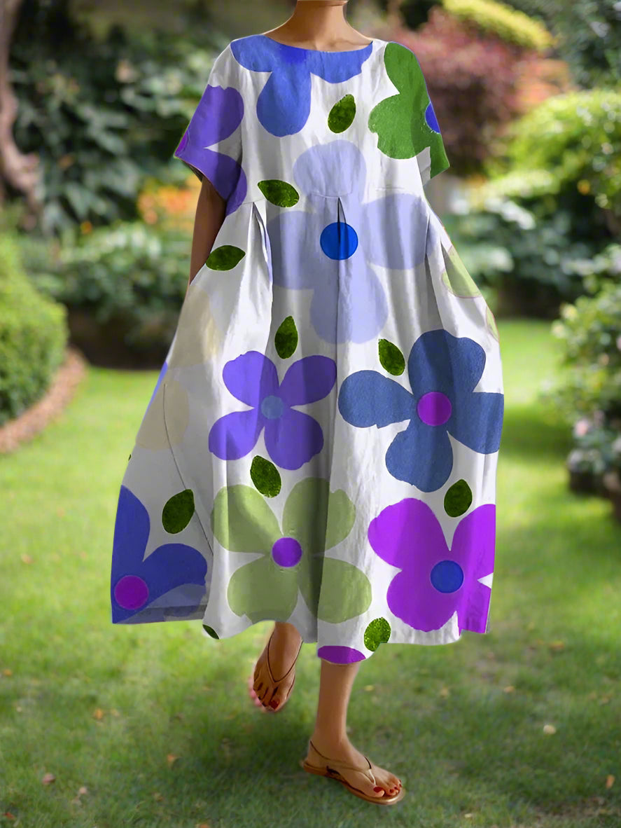 Lioraelle™ | Soft Flower Dress