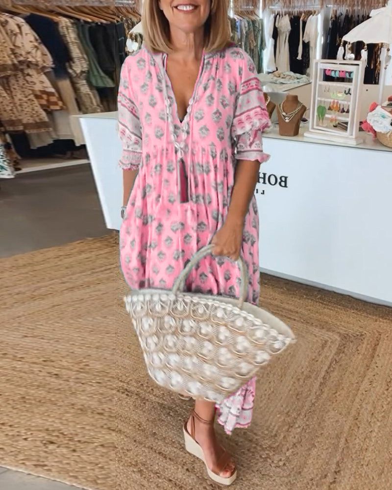 Velina™ | Soft Graphic Dress