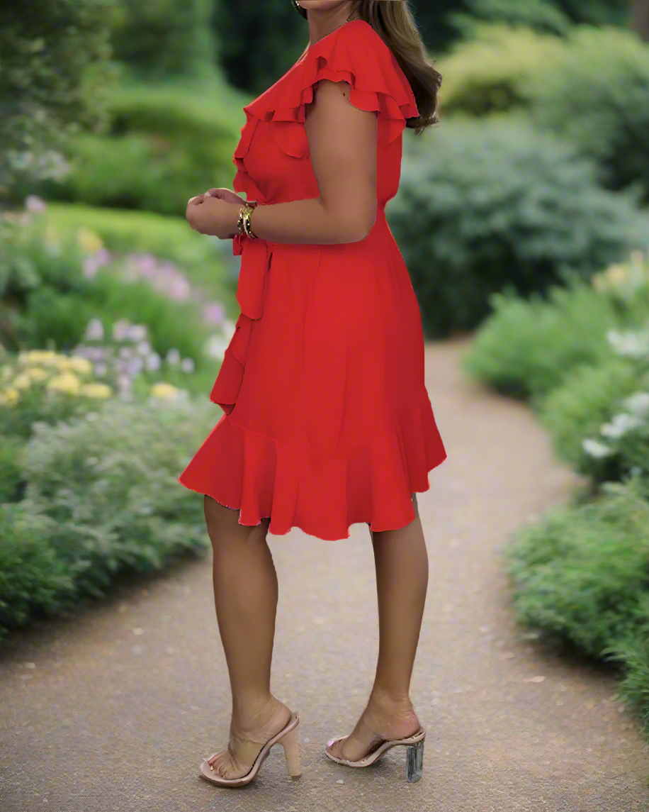 Evania™ | Sophisticated Silhouette Dress