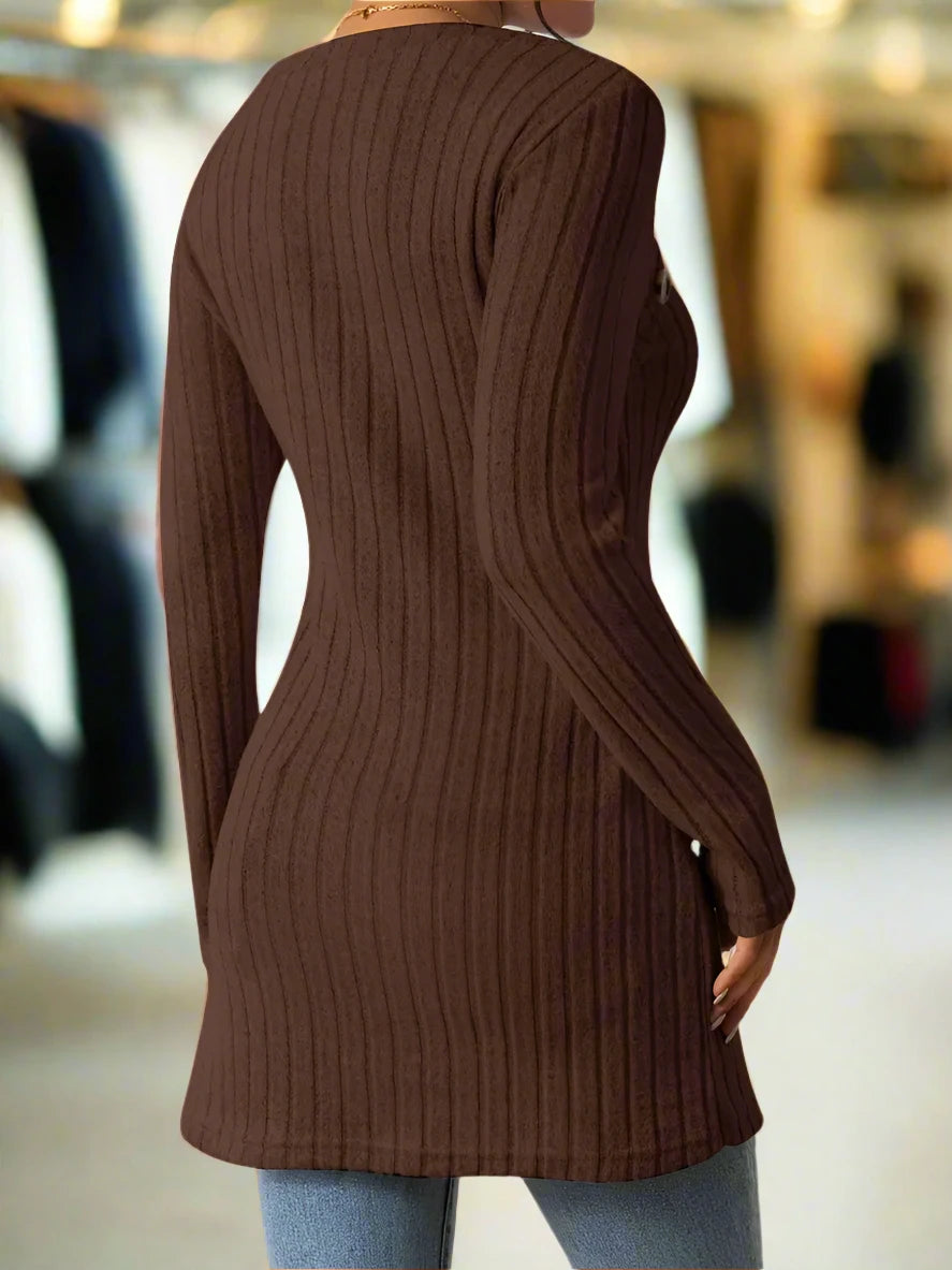 Georgia™ | Asymmetrisch geribd top