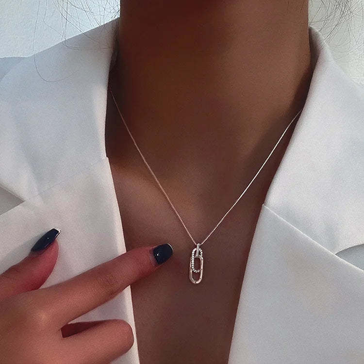 LYNN & CO | S925 Eeuwig Verbonden Cirkel Ketting