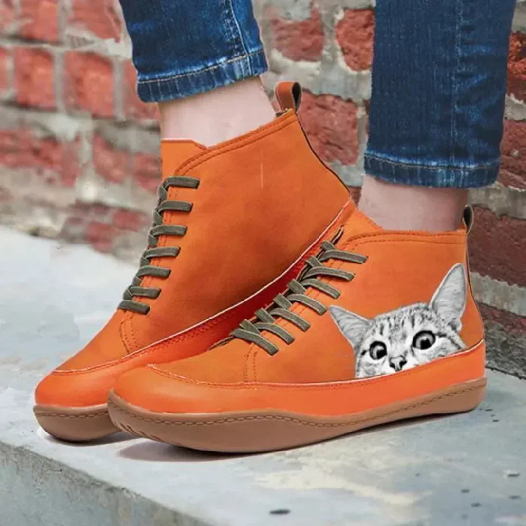 Xanthe™ | Leather Ankle Boots