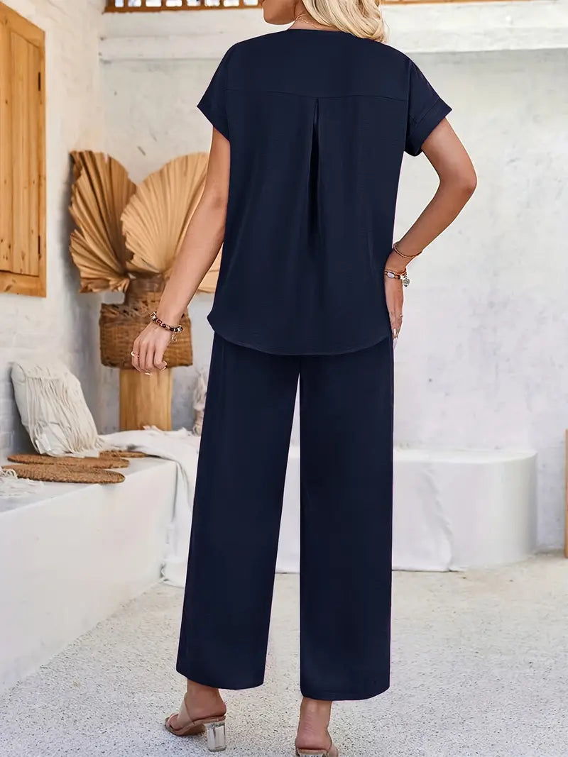 Fieya™ | Vibrant Comfort Two-Piece Set