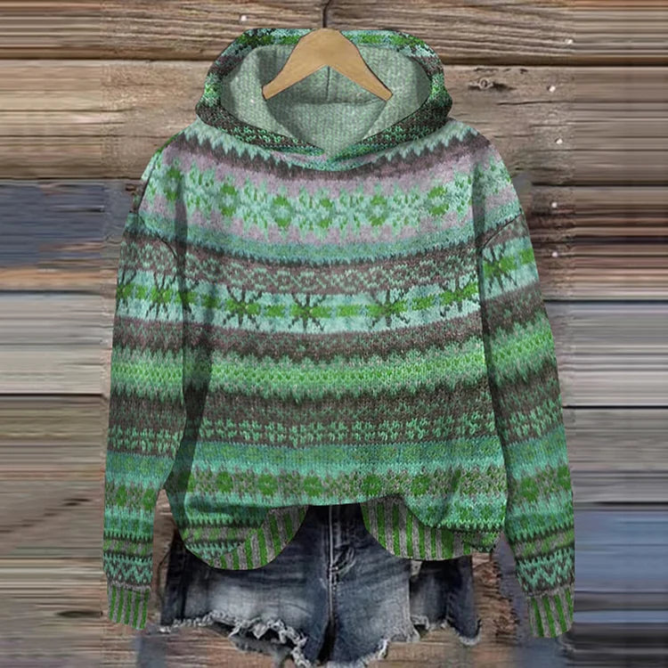 Araminta™ | Retro Ethnic Hoodie