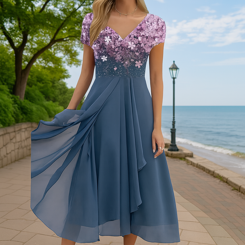 Elisara™ | Twilight Bloom Dress