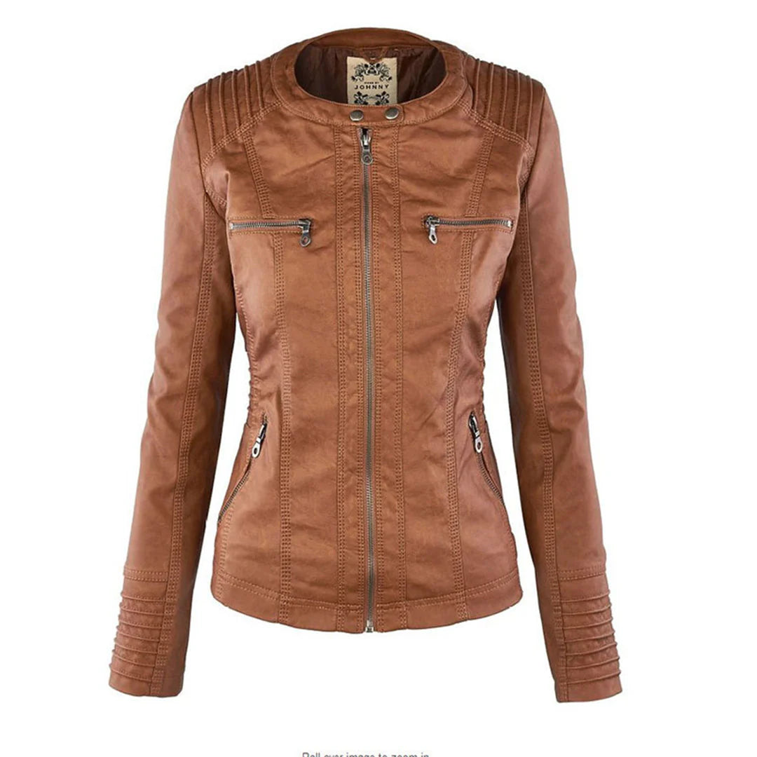 Jasmine™ | Luxury Leather Jacket