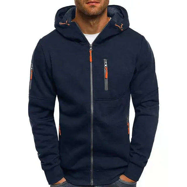 Oliver - Stijlvol tech fleece jack voor mannen