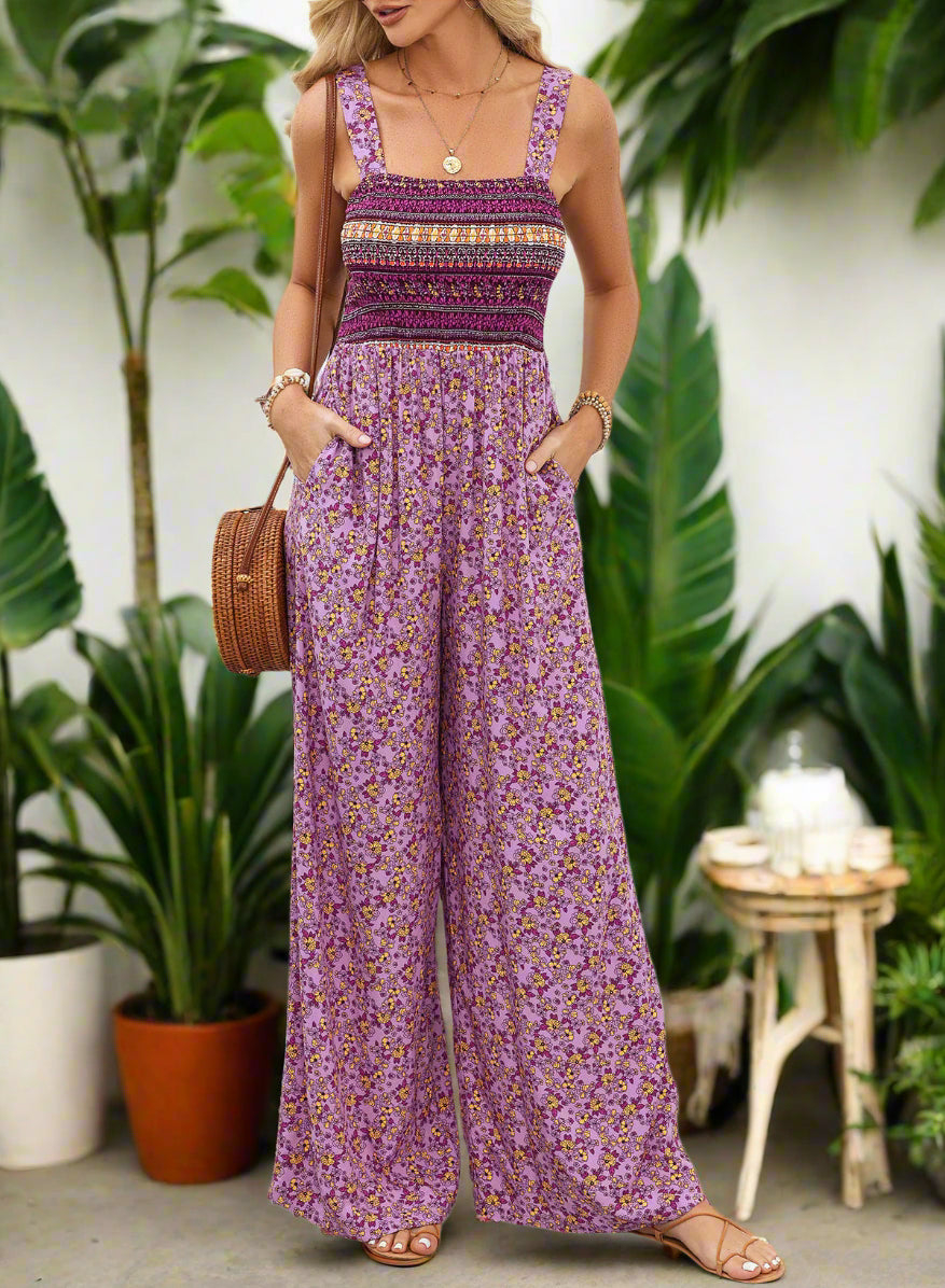 Sarielle™ | Chic Bohemian One-Piece