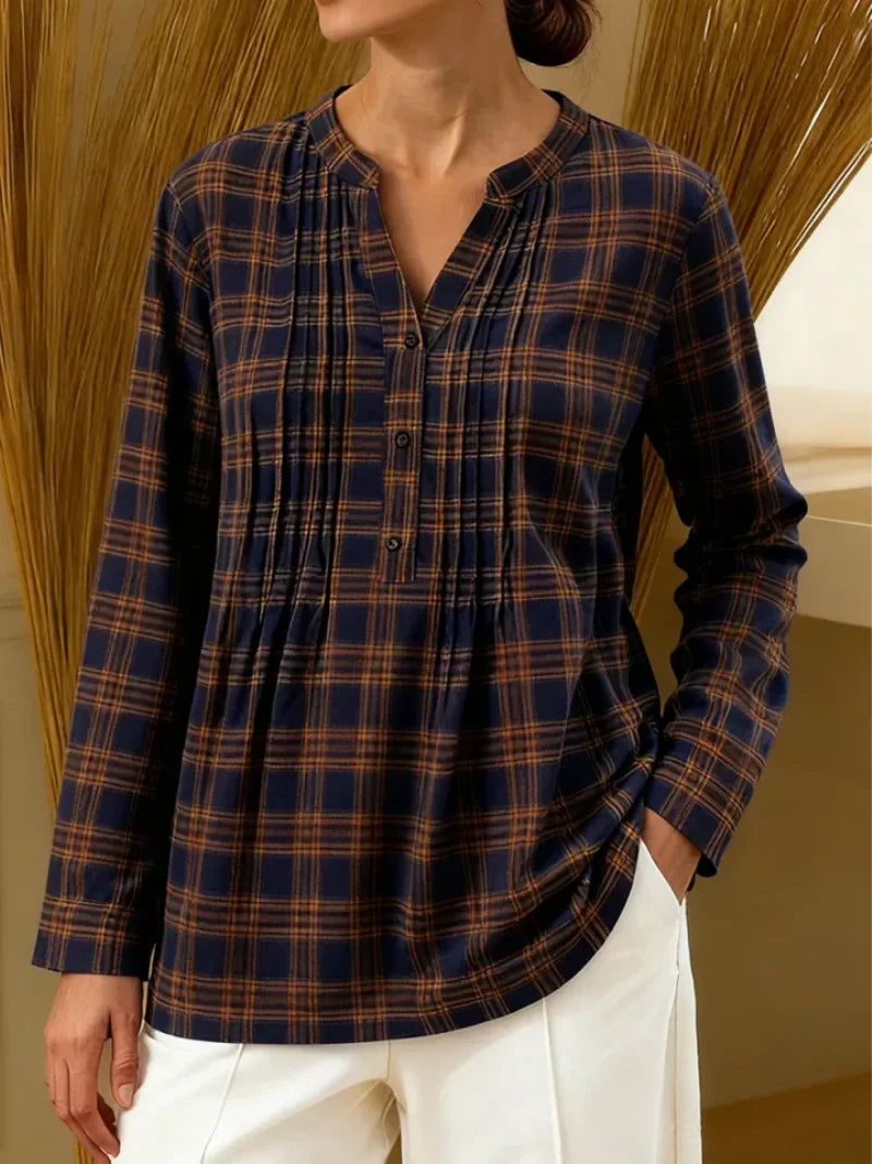 Ashira™ | Plaid Blouse