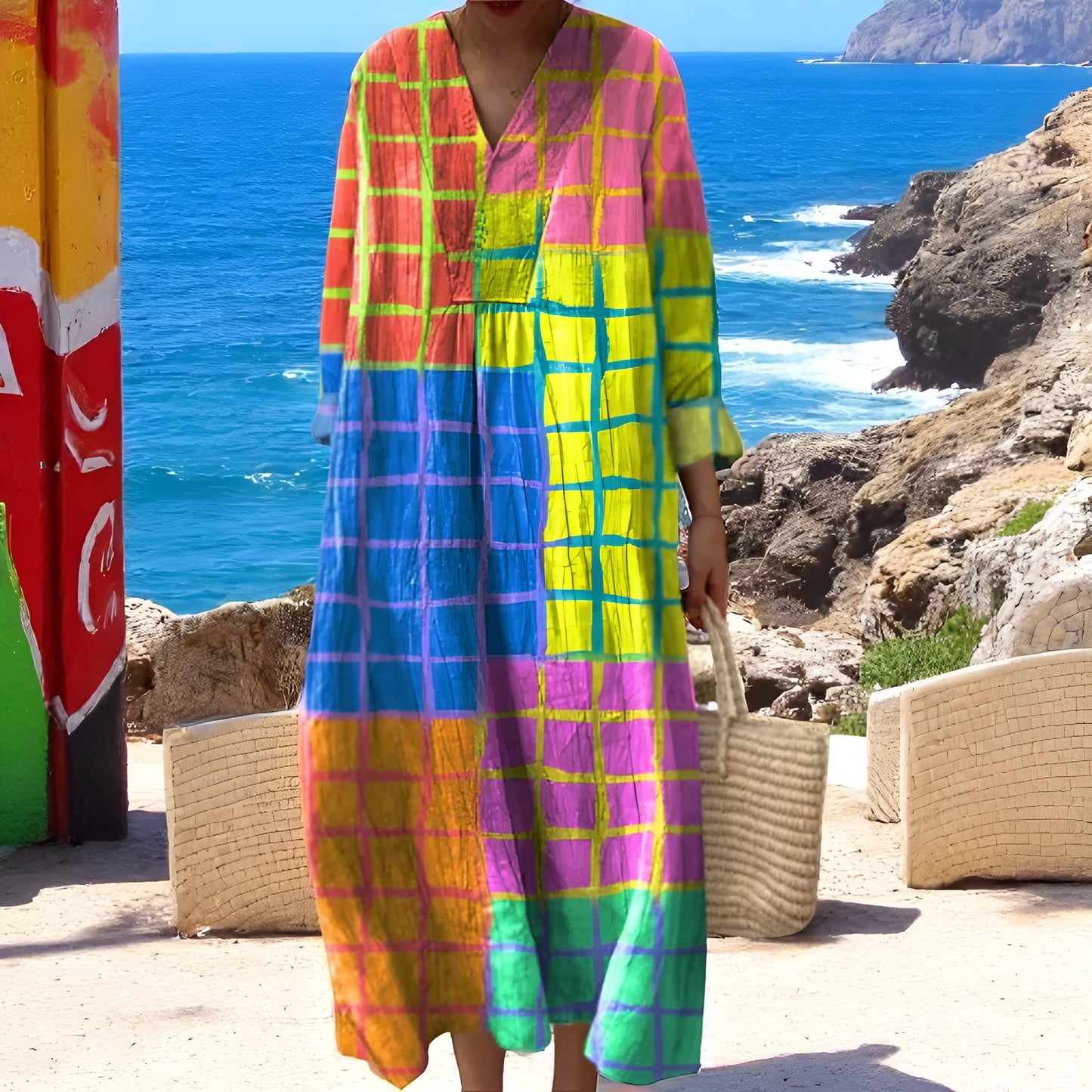 Yazhu™ | Island Art Dress