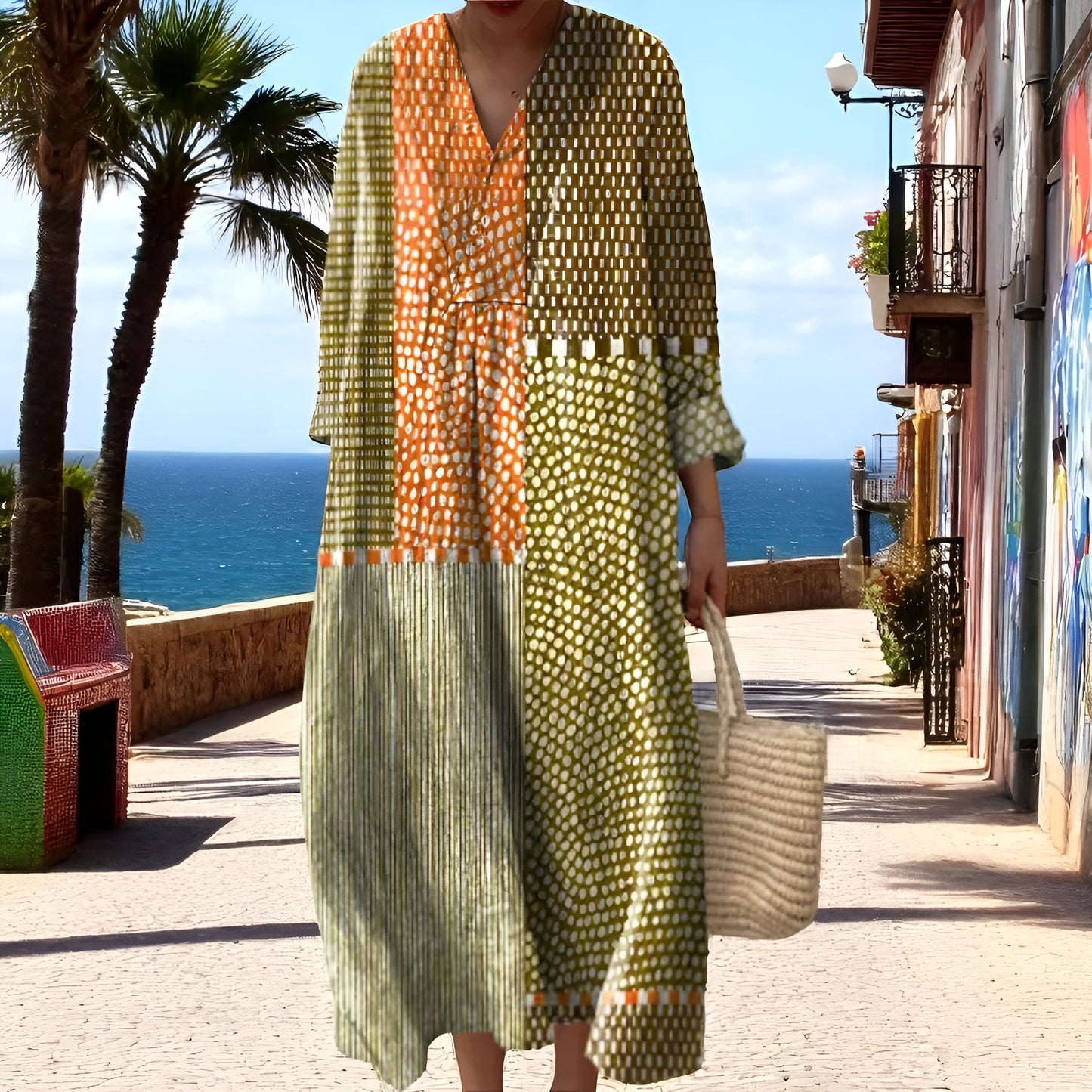 Yazhu™ | Island Art Dress
