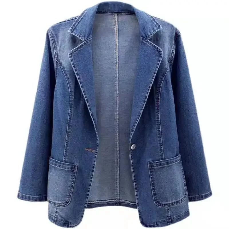 Uvara™ | Elegant Denim Jacket