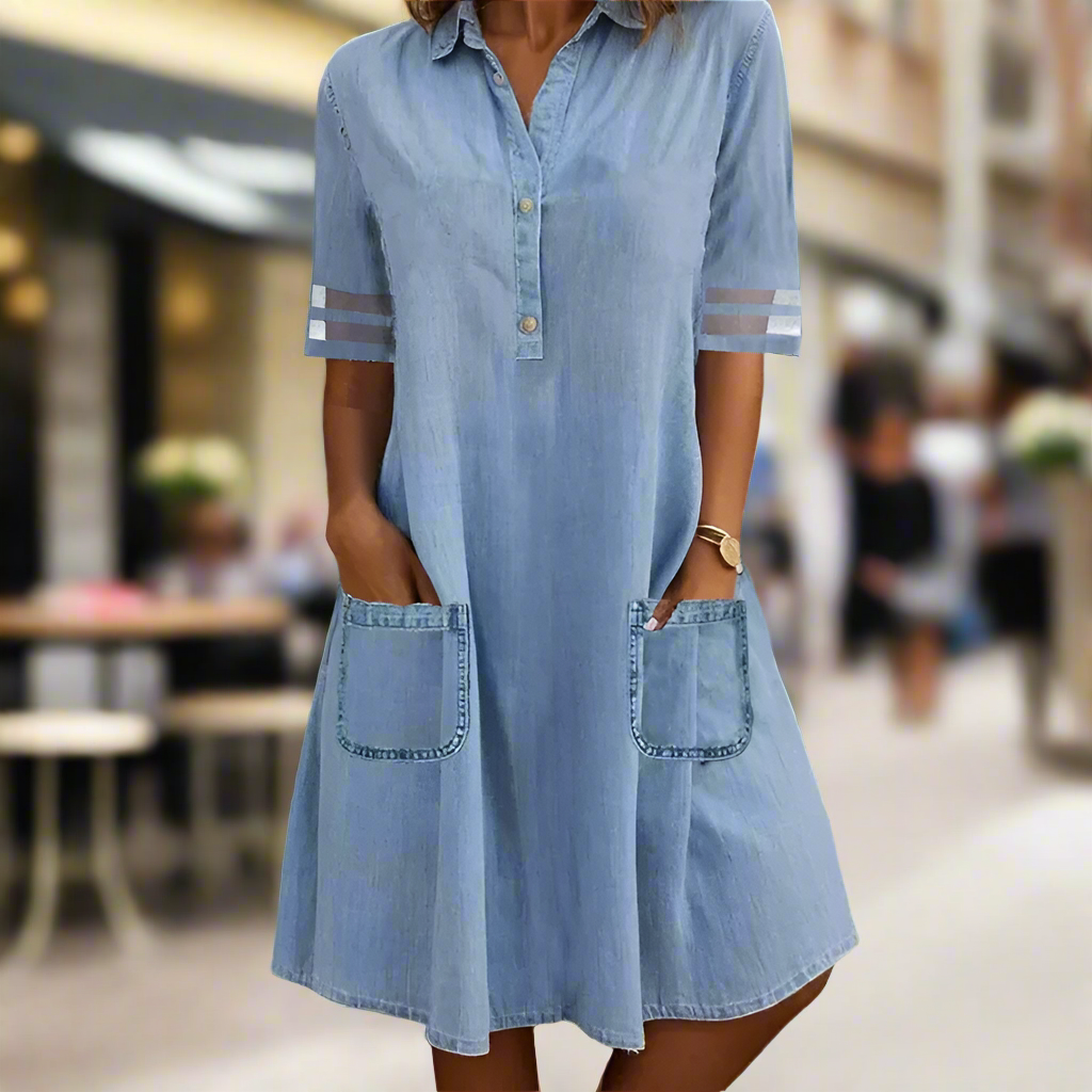 Nirela™ | Casual Denim Dress