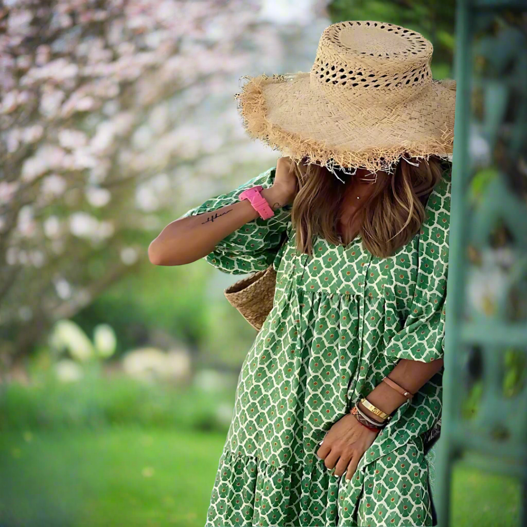 Kleio™ | Luxe Spring A-Line Dress