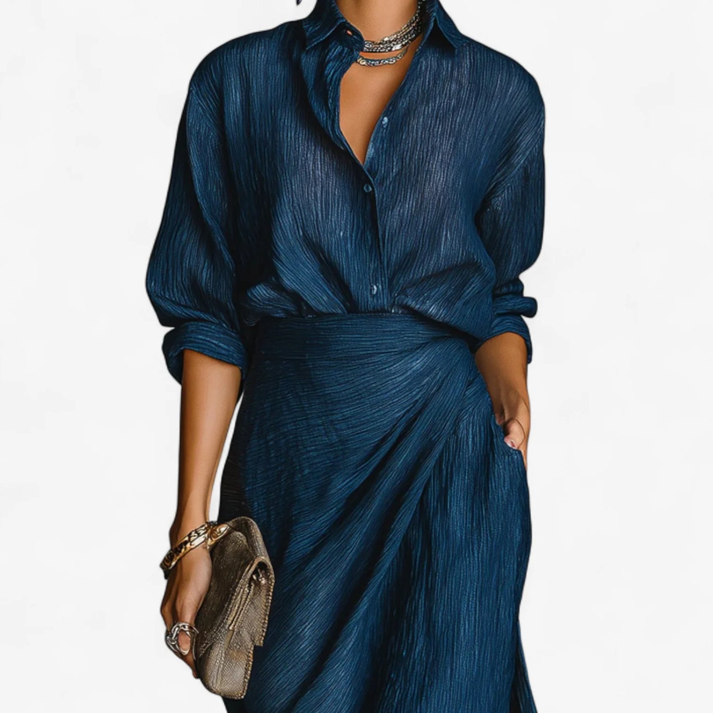 Chandra™ | Effortless Ocean Maxi Dress