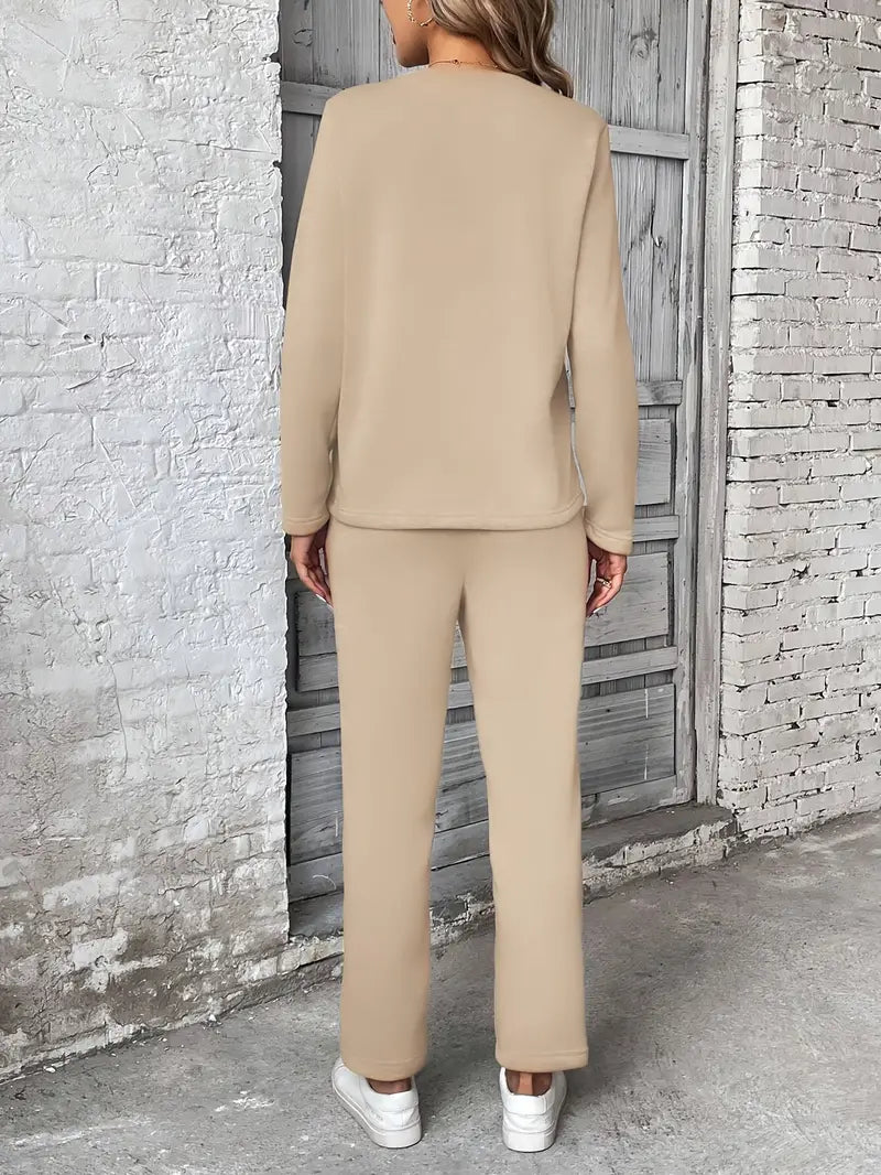 Perdita™ | Elegant Drawstring Two-Piece Set